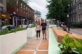 Quartier de la rue Wellington